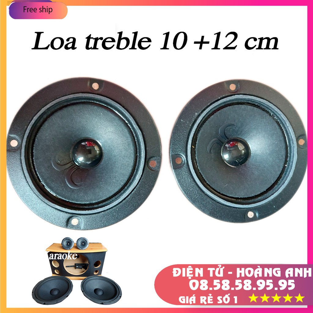 Loa Treble Giấy Koloda 10 +12 cm từ đôi 60mm giá 1 cái