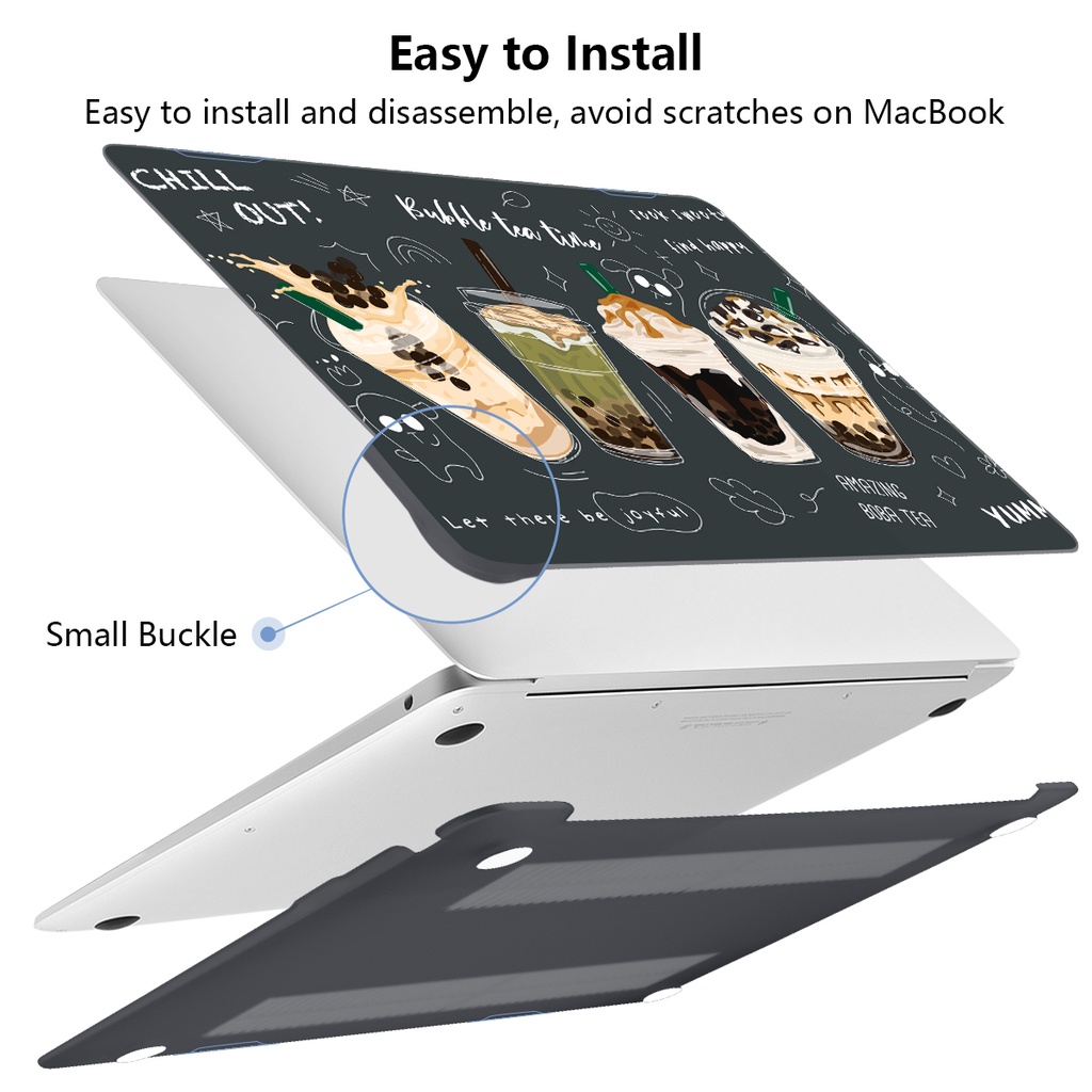 Ốp Điện Thoại 7 Trong 1 Cho Macbook 2022 Pro M2 A2338 Pro13 14 16 M1 Max/ProA2442 A2485 2021 2020 Air13 M1 A2337 A2179 A1932 A1466 A1369