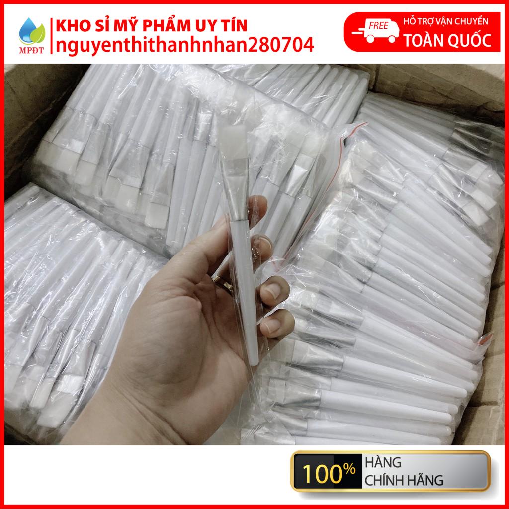 Combo 200 cọ quét mặt nạ cán hồng, cán trắng