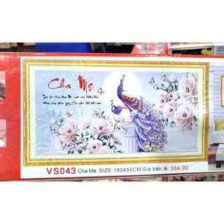 Tranh đá cha mẹ vs043