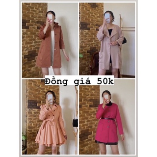 Măng tô 2hand sale đồng giá 50k