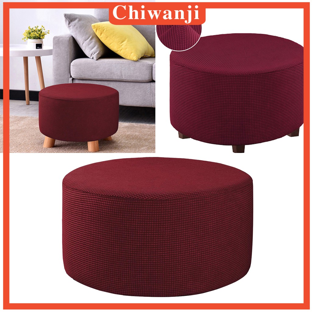[Chiwanji] Vỏ Bọc Chỗ Để Chân Hình Tròn Có Thể Tháo Rời Cho Phòng Khách