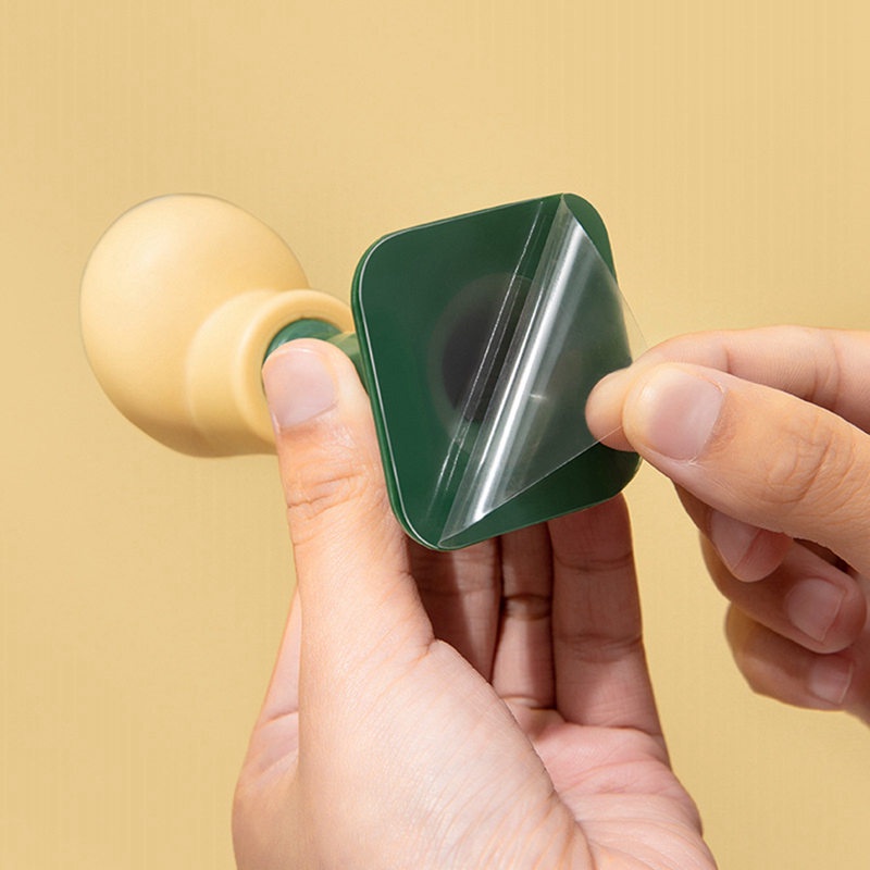 Dụng Cụ Chặn Cửa Bằng Silicone Chống Va Đập Không Gây Tiếng Ồn Hình Tròn 1PC