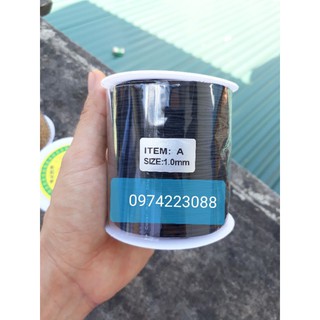 Chỉ tết Sợi 1mm làm vòng chỉ đen( 100 mét)