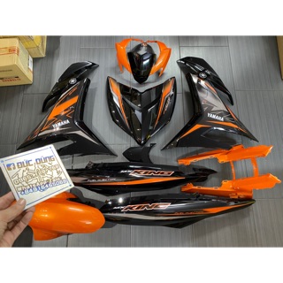 Dàn áo Ex 150 đen cam tem Mx king đời 2019 và cũ( tem 3 lớp rời)