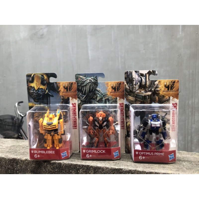 Chính hãng Hasbro Robot Transformers Age of Extinction Mini - Bumblebee (Box)