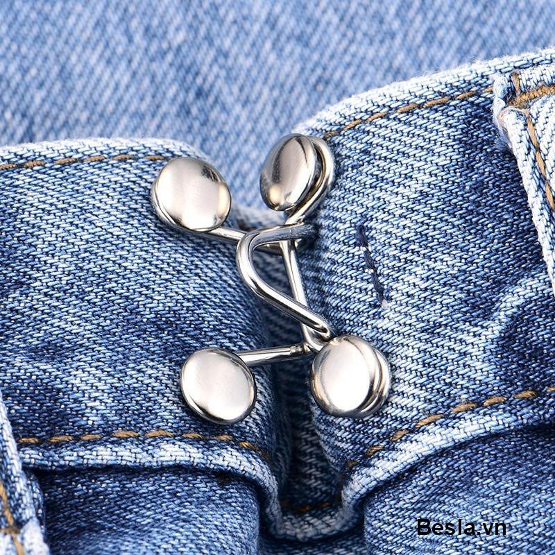 ⭐Nút Kim Loại Có Thể Điều Chỉnh Đính Quần Jean Nhiều Màu Sắc
