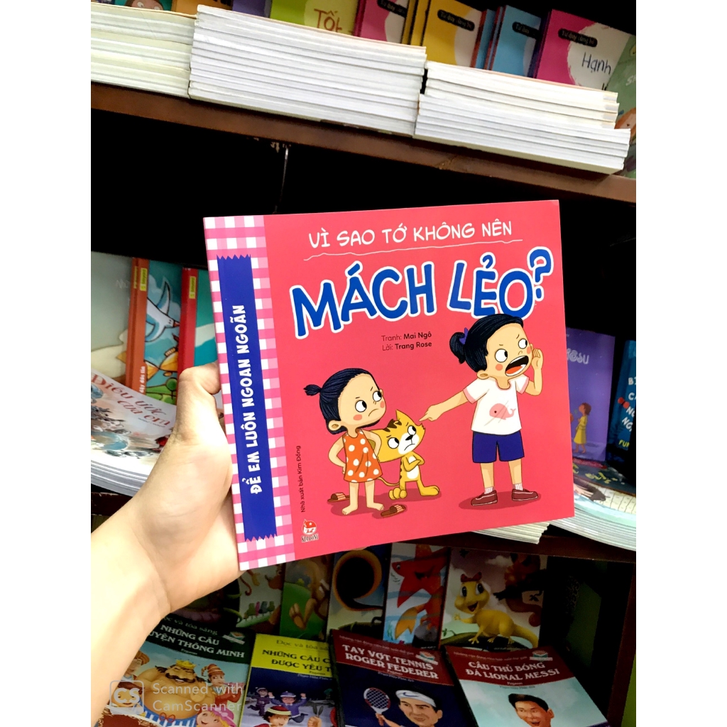 Sách - Để Em Luôn Ngoan Ngoãn: Vì Sao Tớ Không Nên Mách Lẻo?