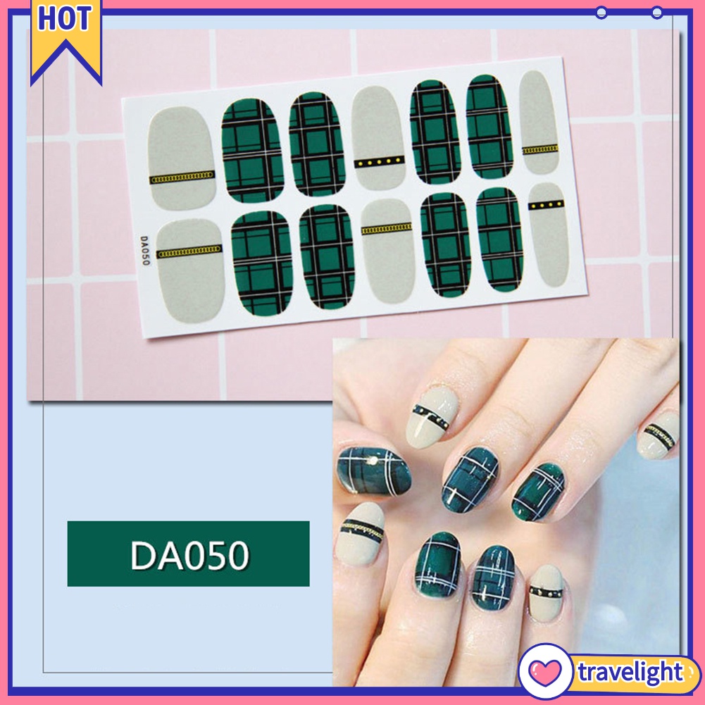 14 MIếng dán màu trơn cho nữ