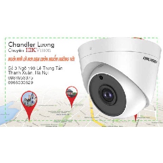 Camera HIKVISION HD TVI 2MegaPixel - (Dòng D0T)