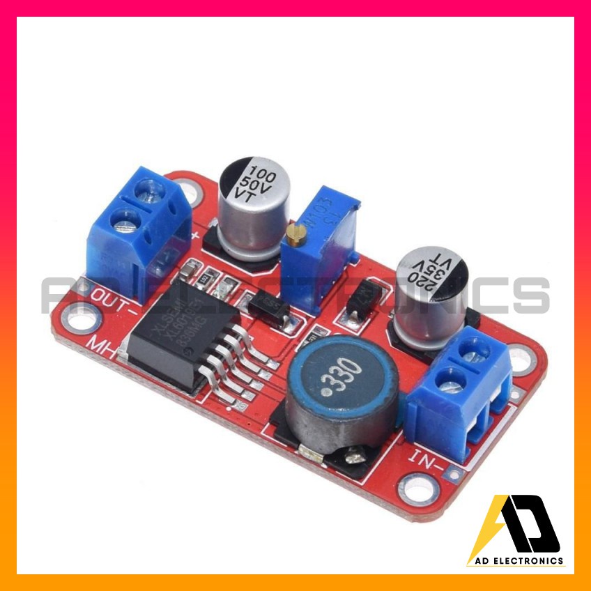 Mạch Tăng Áp DC XL6019 6019 Bản Nâng Cấp - Mạch Đỏ - Boost Áp DC - DC Từ 3V-35V sang 5V-40V