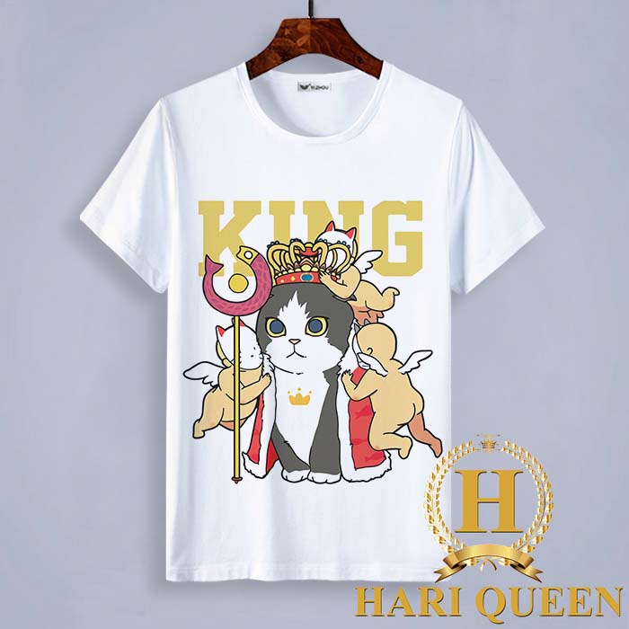 [RẺ VÔ ĐỊCH] Áo phông in hình chó và mèo các mẫu siêu hot - Áo Thun Nam Nữ Unisex Freesize Form 55kg