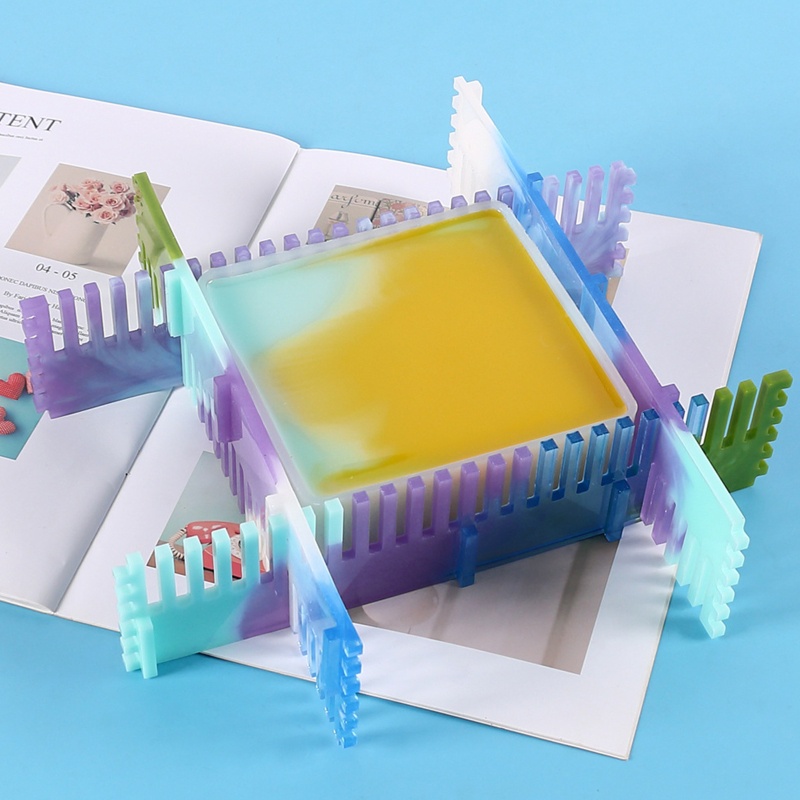 Khuôn Silicone Làm Giá Đỡ Epoxy Resin Có Thể Điều Chỉnh