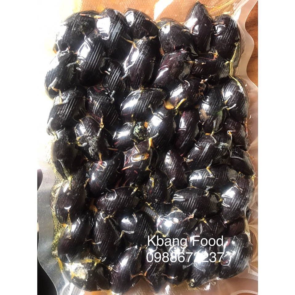 Trám đen đặc sản núi rừng 1000gr/trám om sẵn nguyên hạt hút chân không