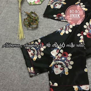Set satin cao cấp. Đồ bộ pijaam