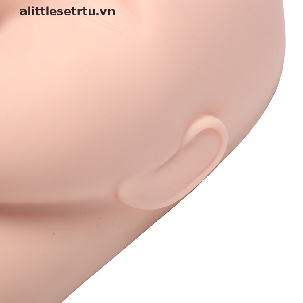 1 Dụng Cụ Luyện Tập Nối Mi Đầu Phẳng Bằng Silicone