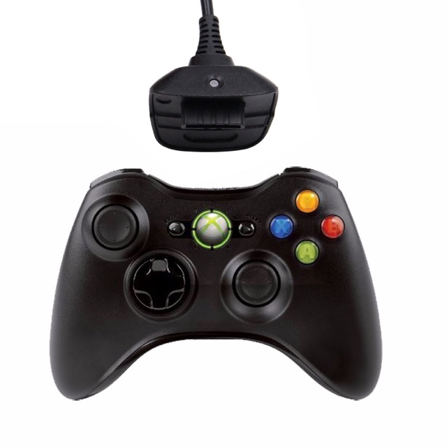 dây cáp tay cầm xbox360 không dây usb