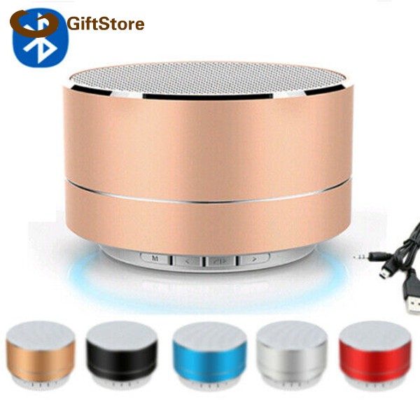 Loa Bluetooth Không Dây Nhỏ Gọn Có Đèn Led Cho Iphone Ipad Samsung