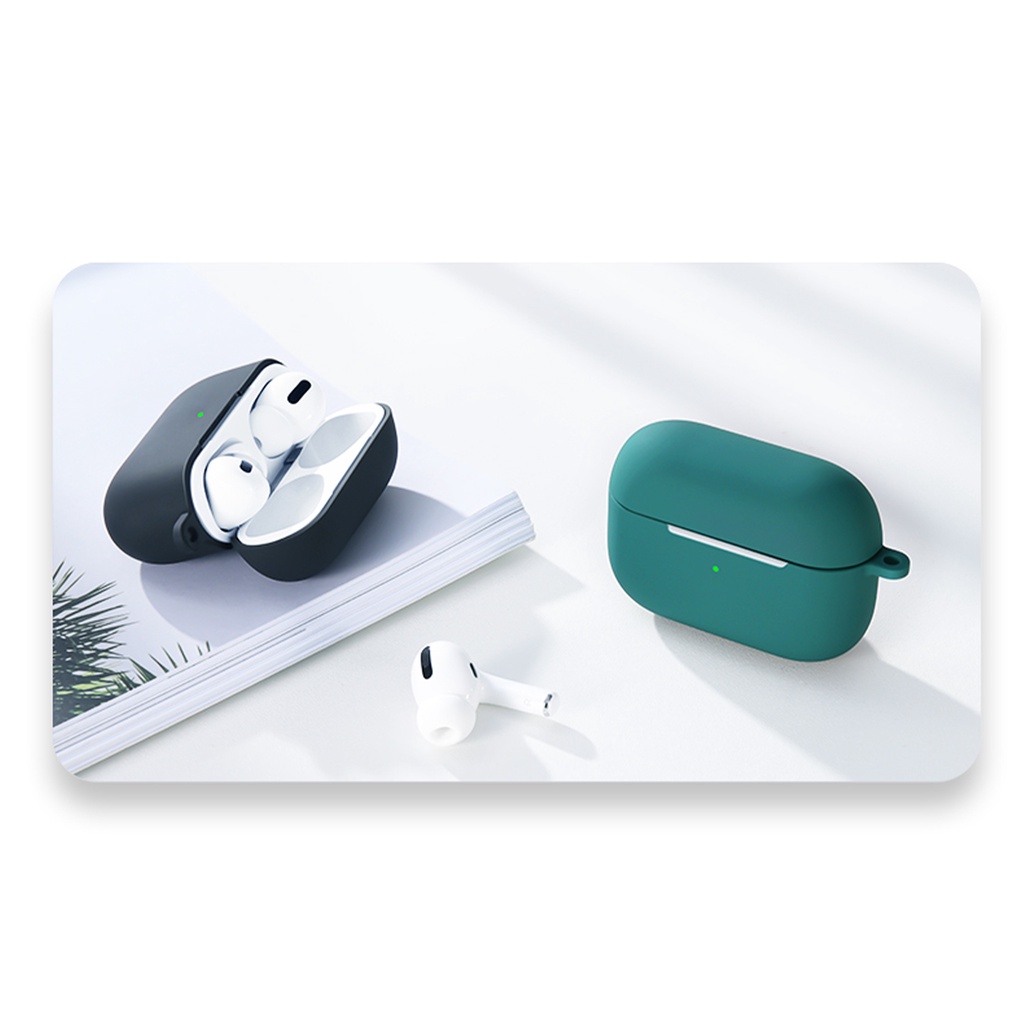 Vỏ Bảo Vệ Hộp Sạc Tai Nghe compatible AirPods Pro 3 Apple Bluetooth Không Dây