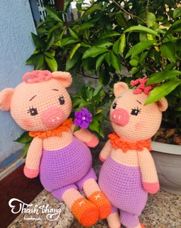 [Thú bông handmade] - Bé Heo Martin