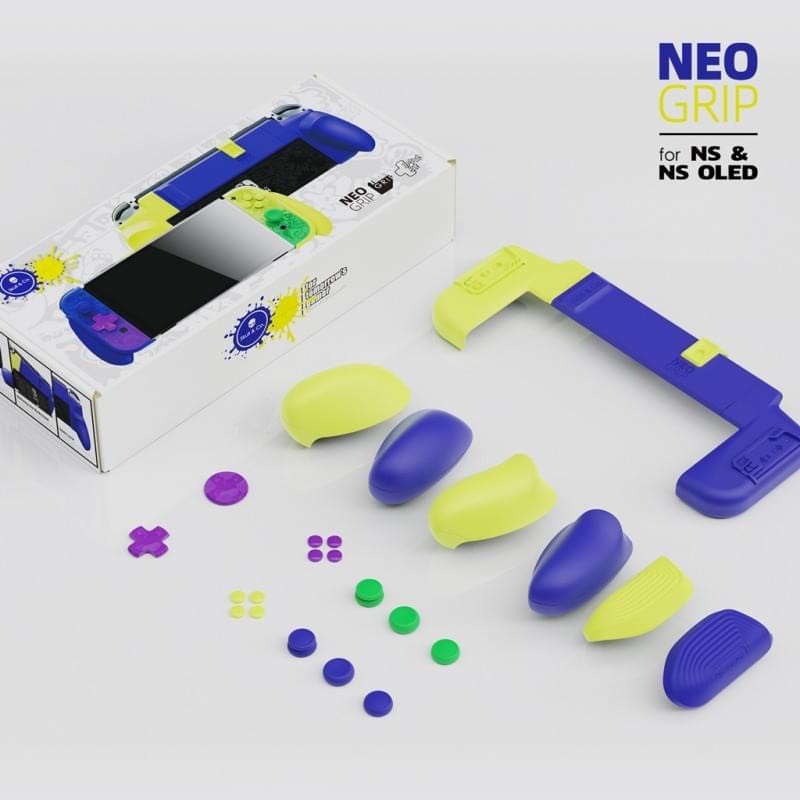 Bộ NeoGrip Skull & Co Splatoon 3 Limited Cho Switch Oled/ V1/ V2