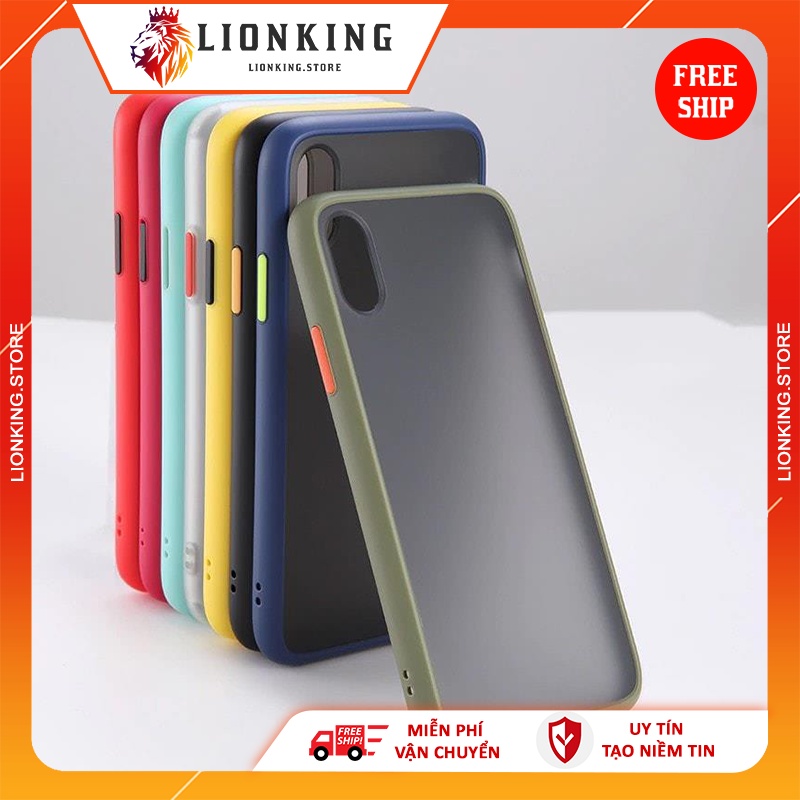 Ốp lưng Iphone 💝FREESHIP 50K💝 ốp nhám chống bẩn, chống sốc cho iphone 6 6s 7 8 6P 6sP 7P 8P X XS XsMax 11 ProMax