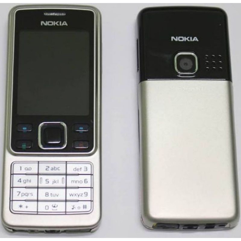 Điện thoại Nokia 6300 đầy đủ pin sạc màu bạc