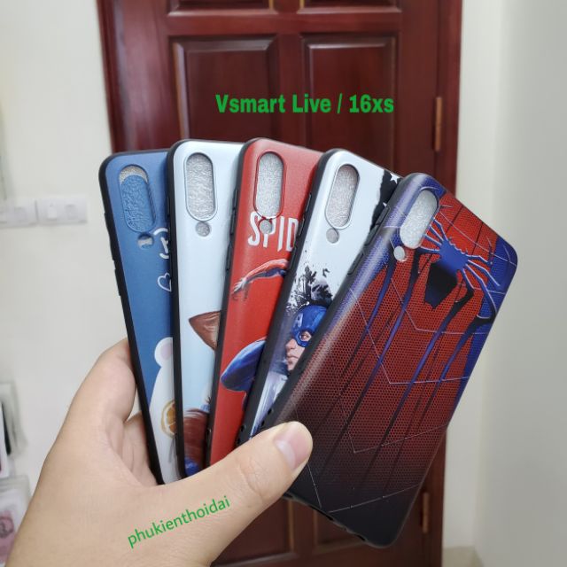 Ốp lưng Vsmart Live FREESHIP Từ 50k dùng chung dẻo TPU in 3D cao cấp  ( Lưu ý hơi lệch camera xíu )