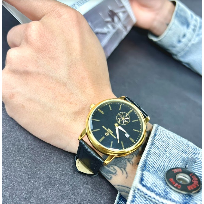 Đồng Hồ Nam Dây Da VAC Chống Nước A38 - Meta Watch