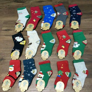 TẤT NOEL CỔ CAO SÉT 5 ĐÔI