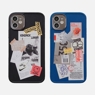 ốp điện thoại Silicone Họa Tiết Hình Máy Ảnh Thời Trang Cho Iphone 12 11 Pro Max X Xs Max Xr 7 8 Plus