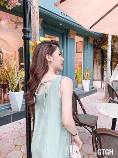Váy maxi dáng đuôi cá chất đũi siêu mềm
