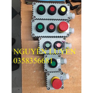 Hộp nút nhấn ba phòng nổ