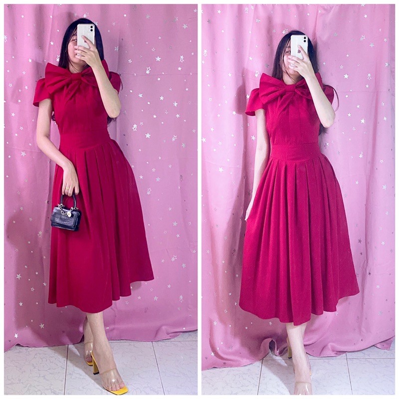 Đầm công chúa đi tiệc cao cấp shop sale mạnh hình thật