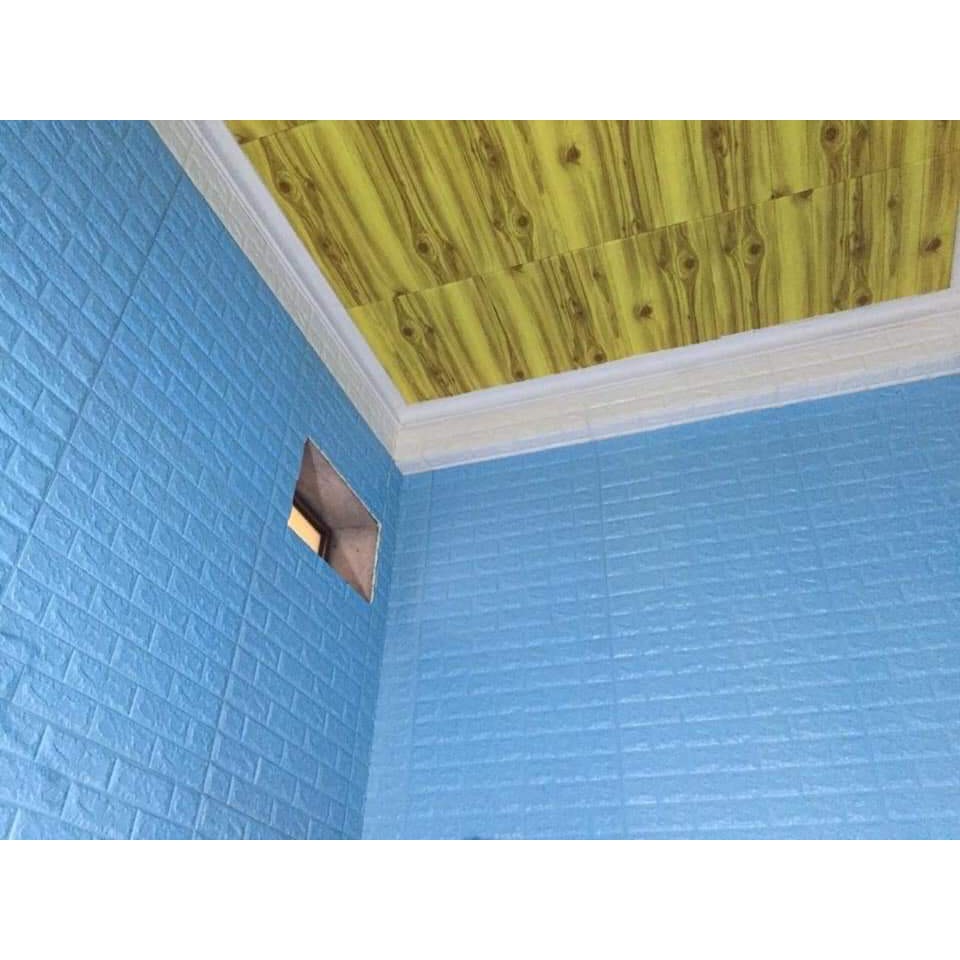 [DÀY 5MM, Có sẵn keo] 🎊XỐP DÁN TƯỜNG GIẢ GỖ KHỔ LỚN - Chống nóng, chống thấm, cách âm - Ship cod toàn quốc | BigBuy360 - bigbuy360.vn