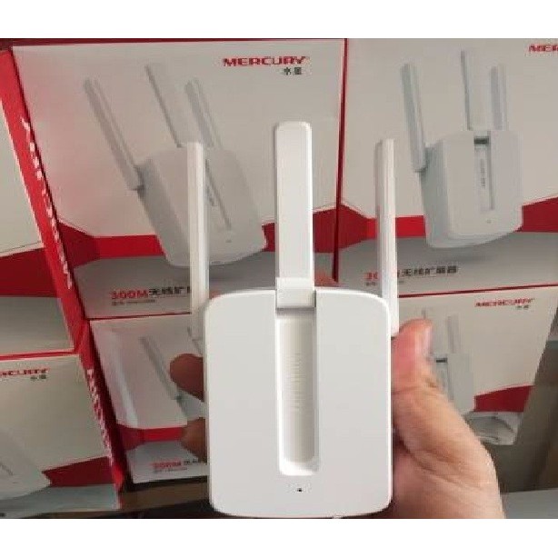 Bộ Kích Sóng Wifi Mercury Repeater MW310RE 3 Râu