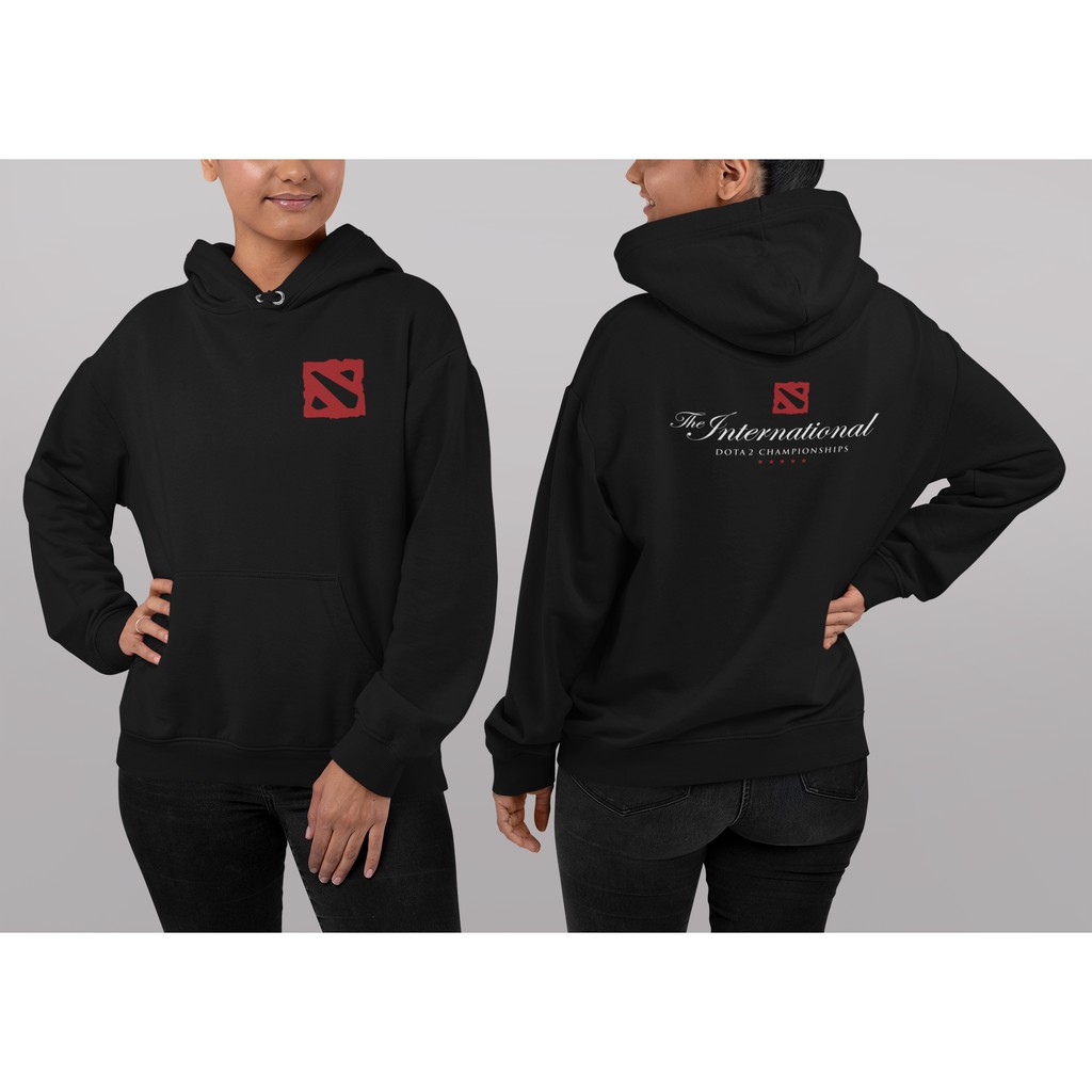 Áo hoodie chui đầu in logo team Esport
