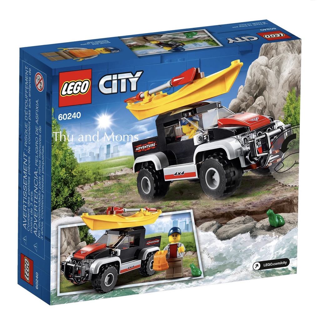 Lego City 60240 xe chở thuyền Kayak