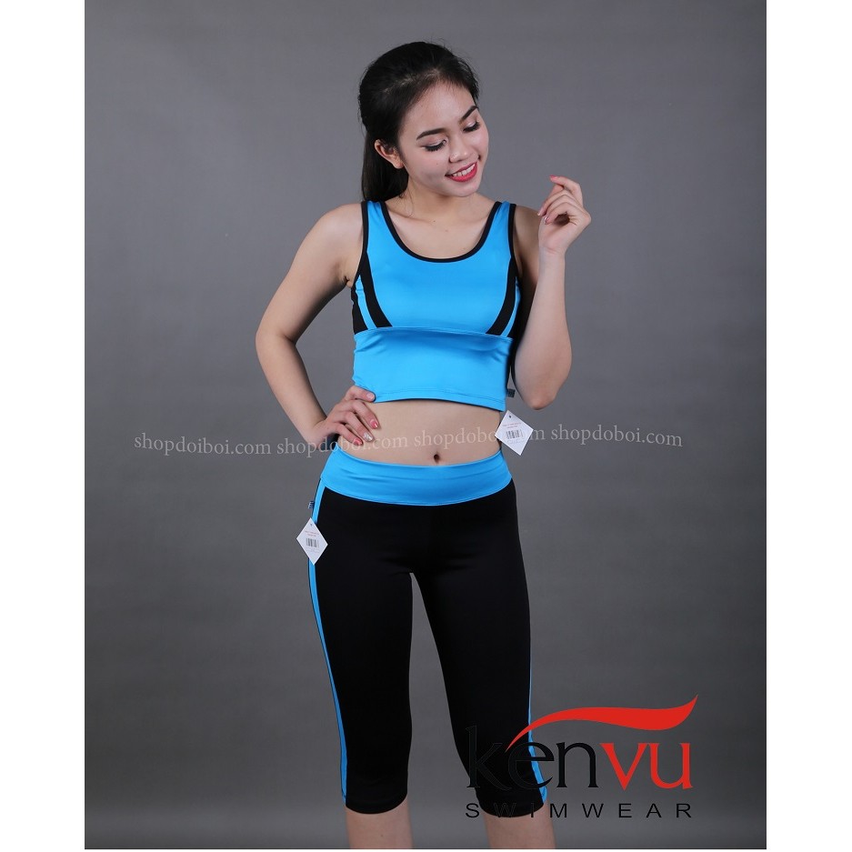 MS166B Áo tập Croptop 2 Lớp