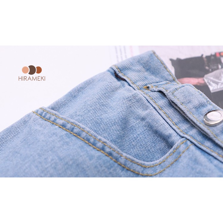 [BIGSIZE] CHÂN VÁY JEAN CHỮ A CÓ THUN SAU LƯNG 60-95KG - CV66 | BigBuy360 - bigbuy360.vn