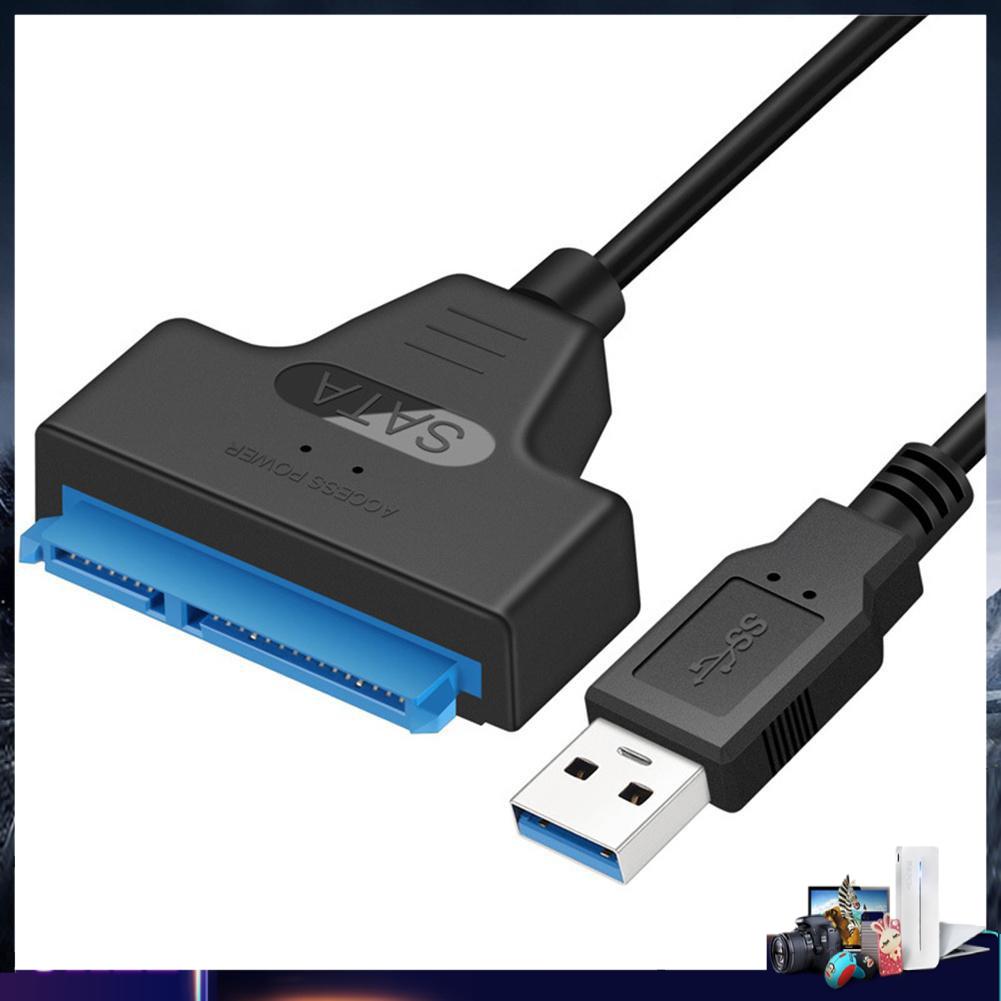 Cáp đĩa cứng USB 3.0 sang SATA7 + 15pin 2.5 inch SSD chuyển đổi ổ cứng SATA