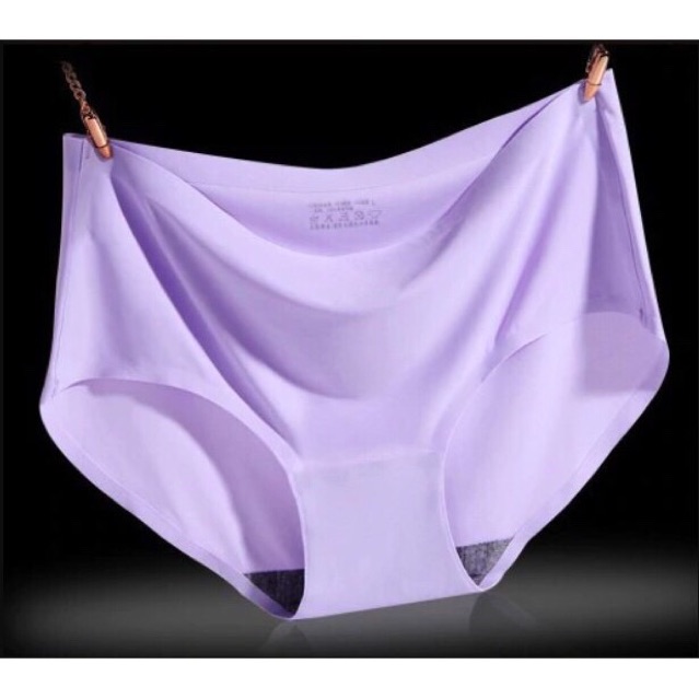 Quần lót nữ su đúc trơn không đường may cao cấp siêu mát có size