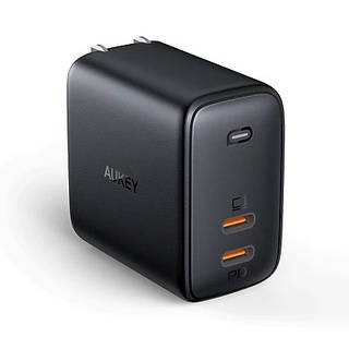 Củ sạc nhanh 2 cổng omnia aukey pa-b4 xịn + cáp type c to type c