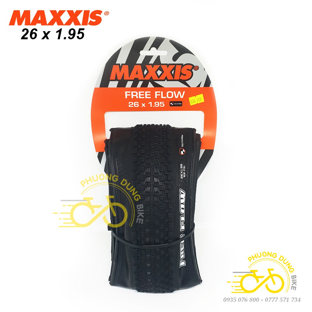 Vỏ lốp gấp xe đạp Maxxis Free Flow Chống Đinh 26x1.95 / 27.5x2.10 - 1 chiếc