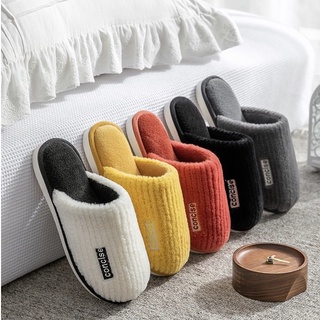 Dép bông  cao cấp đi trong nhà mùa đông dép mang trong nhà | Dép giữ ấm chân mềm mượt