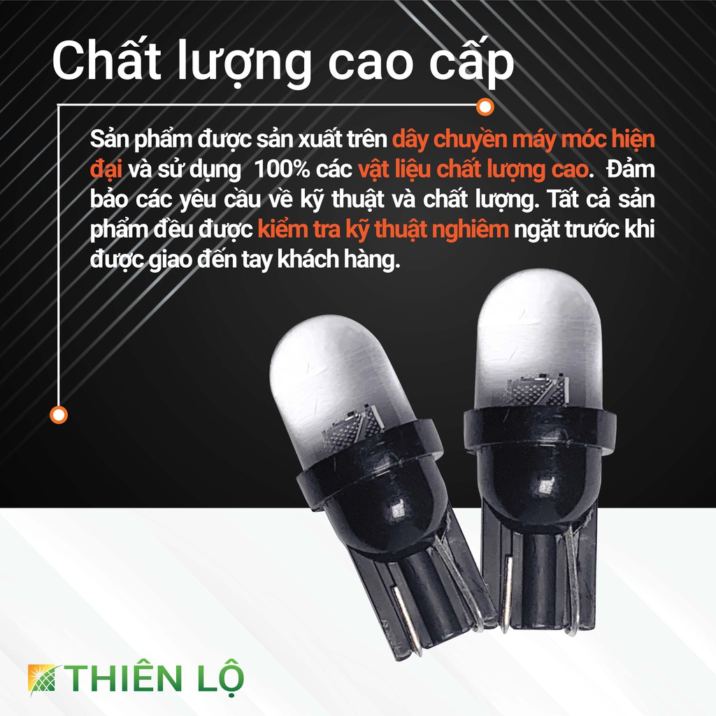 [NHẤP NHÁY 7 MÀU] Bóng LED T10 đèn xi nhan demi Chip 3030 nhấp nháy 7 màu galaxy cực đẹp của Thiên Lộ