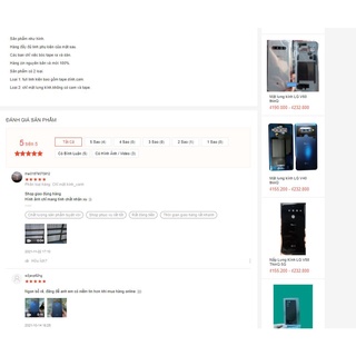 Mặt lưng kính - Nắp lưng LG V40 thinQ