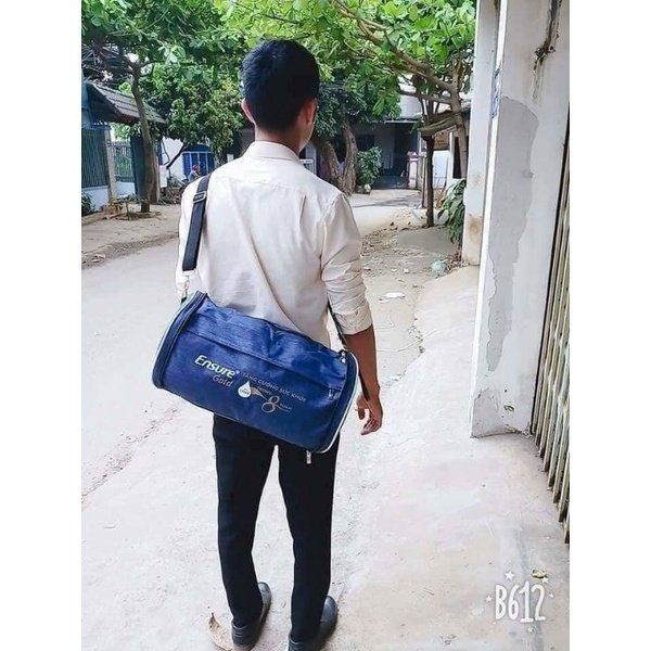 Túi trống du lịch ngang 40cm gấp gọn