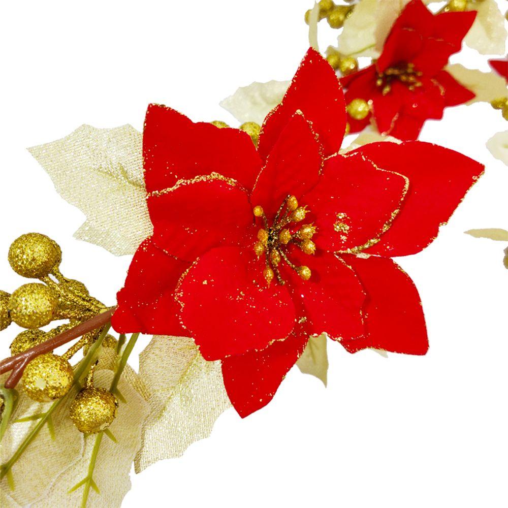 YEW Dây Lá Giả Trang Trí Giáng Sinh