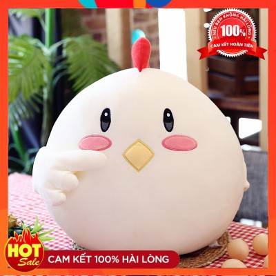 Thú Nhồi Bông Hình Chú Gà Nhí Siêu Xinh Mềm Mịn size 25 cm